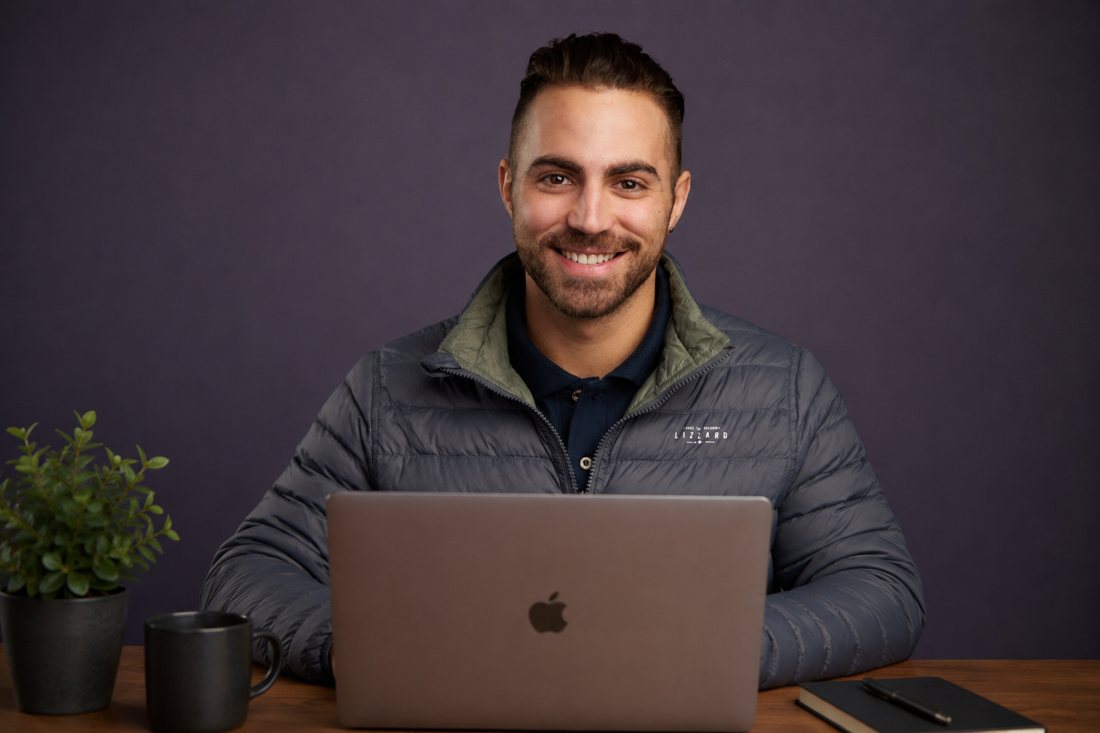 Ally Damon creating content